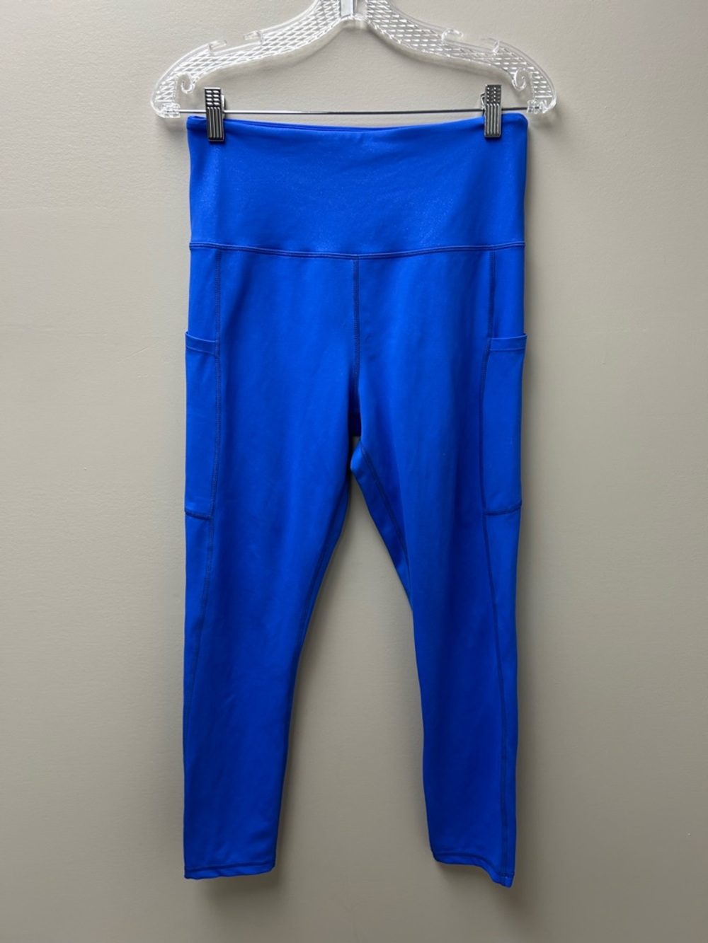 Zyia Active Light n’ Tight Blue with Sparkles Leggings